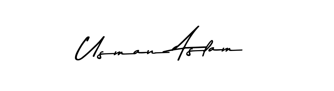 Here are the top 10 professional signature styles for the name Usman Aslam. These are the best autograph styles you can use for your name. Usman Aslam signature style 9 images and pictures png