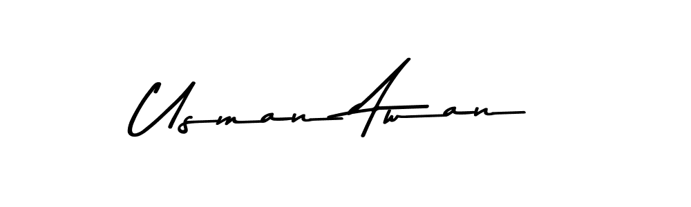 You can use this online signature creator to create a handwritten signature for the name Usman Awan. This is the best online autograph maker. Usman Awan signature style 9 images and pictures png