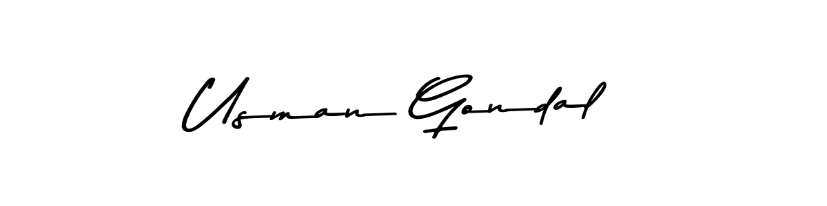 Here are the top 10 professional signature styles for the name Usman Gondal. These are the best autograph styles you can use for your name. Usman Gondal signature style 9 images and pictures png