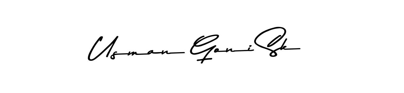 Also we have Usman Goni Sk name is the best signature style. Create professional handwritten signature collection using Asem Kandis PERSONAL USE autograph style. Usman Goni Sk signature style 9 images and pictures png