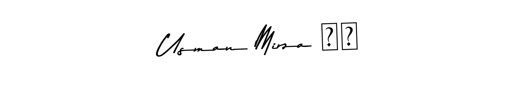 Here are the top 10 professional signature styles for the name Usman Mirza ❤️. These are the best autograph styles you can use for your name. Usman Mirza ❤️ signature style 9 images and pictures png