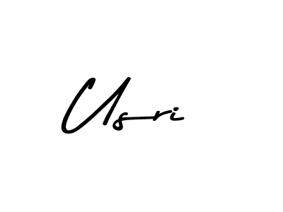 Design your own signature with our free online signature maker. With this signature software, you can create a handwritten (Asem Kandis PERSONAL USE) signature for name Usri. Usri signature style 9 images and pictures png