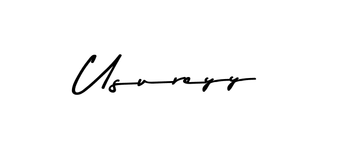 How to make Usureyy signature? Asem Kandis PERSONAL USE is a professional autograph style. Create handwritten signature for Usureyy name. Usureyy signature style 9 images and pictures png