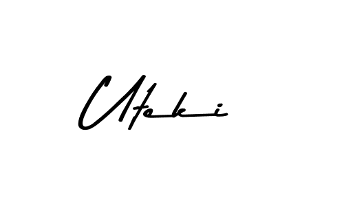 Once you've used our free online signature maker to create your best signature Asem Kandis PERSONAL USE style, it's time to enjoy all of the benefits that Uteki name signing documents. Uteki signature style 9 images and pictures png