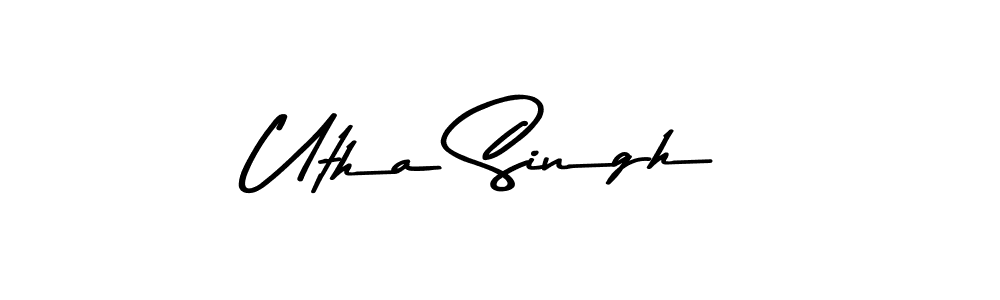 Once you've used our free online signature maker to create your best signature Asem Kandis PERSONAL USE style, it's time to enjoy all of the benefits that Utha Singh name signing documents. Utha Singh signature style 9 images and pictures png