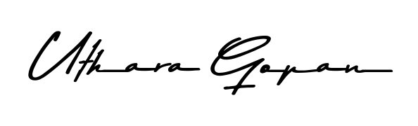 The Asem Kandis PERSONAL USE font gives name Uthara Gopan a signature that looks effortless yet distinguished. Download high-res PNG instantly. Uthara Gopan signature style 9 images and pictures png