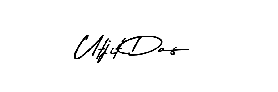 The best way (Asem Kandis PERSONAL USE) to make a short signature is to pick only two or three words in your name. The name Utjit Das include a total of six letters. For converting this name. Utjit Das signature style 9 images and pictures png