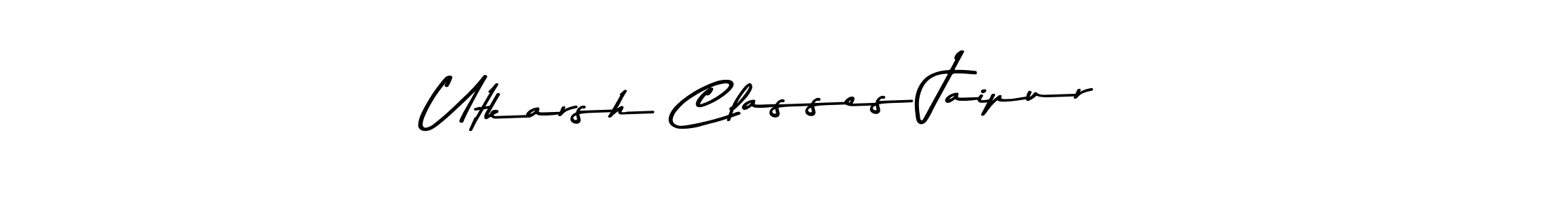 Similarly Asem Kandis PERSONAL USE is the best handwritten signature design. Signature creator online .You can use it as an online autograph creator for name Utkarsh Classes Jaipur. Utkarsh Classes Jaipur signature style 9 images and pictures png
