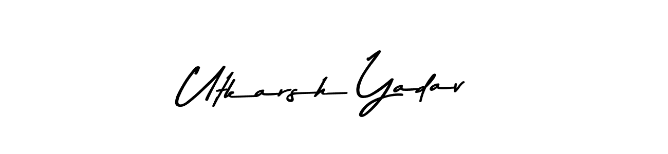 Also we have Utkarsh Yadav name is the best signature style. Create professional handwritten signature collection using Asem Kandis PERSONAL USE autograph style. Utkarsh Yadav signature style 9 images and pictures png