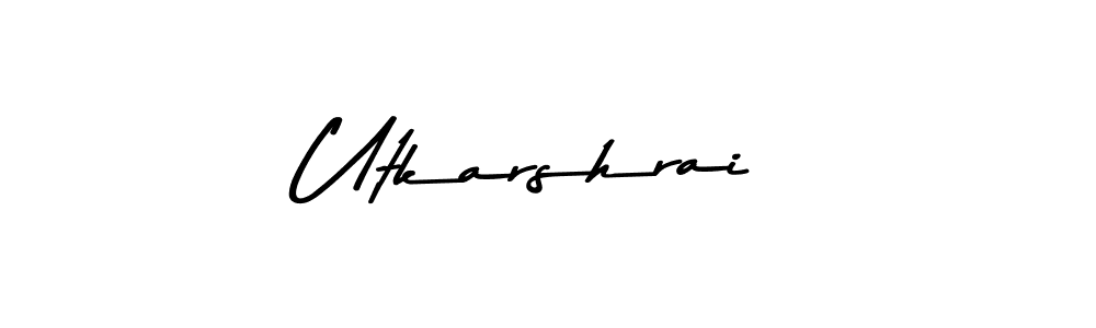 Also we have Utkarshrai name is the best signature style. Create professional handwritten signature collection using Asem Kandis PERSONAL USE autograph style. Utkarshrai signature style 9 images and pictures png