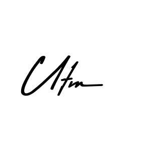 Utm stylish signature style. Best Handwritten Sign (Asem Kandis PERSONAL USE) for my name. Handwritten Signature Collection Ideas for my name Utm. Utm signature style 9 images and pictures png