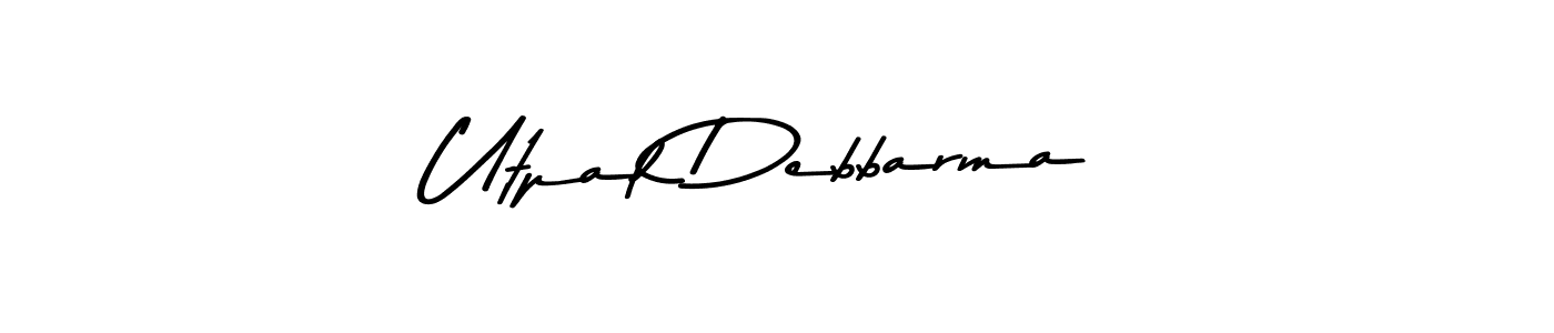 How to Draw Utpal Debbarma signature style? Asem Kandis PERSONAL USE is a latest design signature styles for name Utpal Debbarma. Utpal Debbarma signature style 9 images and pictures png