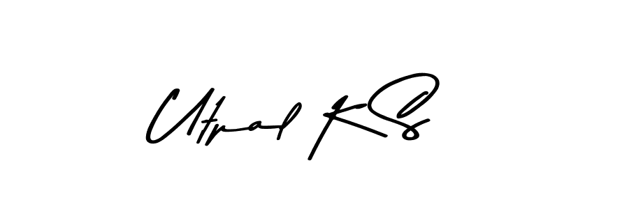 You can use this online signature creator to create a handwritten signature for the name Utpal K S. This is the best online autograph maker. Utpal K S signature style 9 images and pictures png