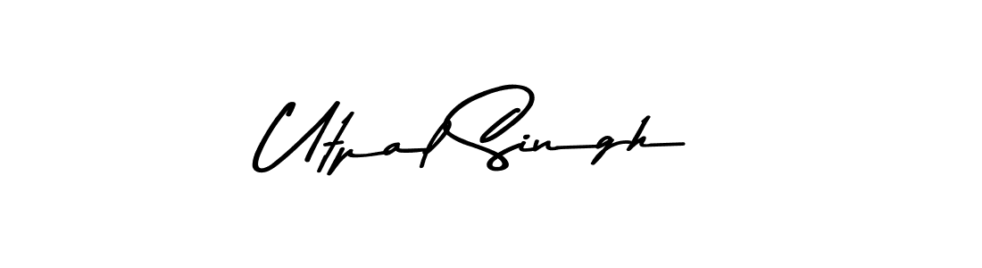 Asem Kandis PERSONAL USE is a professional signature style that is perfect for those who want to add a touch of class to their signature. It is also a great choice for those who want to make their signature more unique. Get Utpal Singh name to fancy signature for free. Utpal Singh signature style 9 images and pictures png