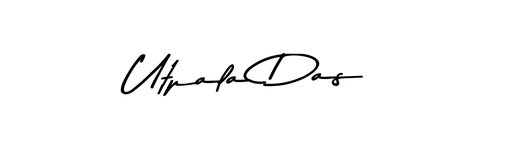 Use a signature maker to create a handwritten signature online. With this signature software, you can design (Asem Kandis PERSONAL USE) your own signature for name Utpala Das. Utpala Das signature style 9 images and pictures png