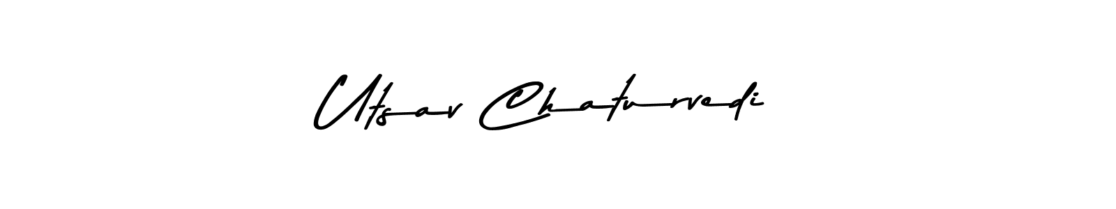 Here are the top 10 professional signature styles for the name Utsav Chaturvedi. These are the best autograph styles you can use for your name. Utsav Chaturvedi signature style 9 images and pictures png