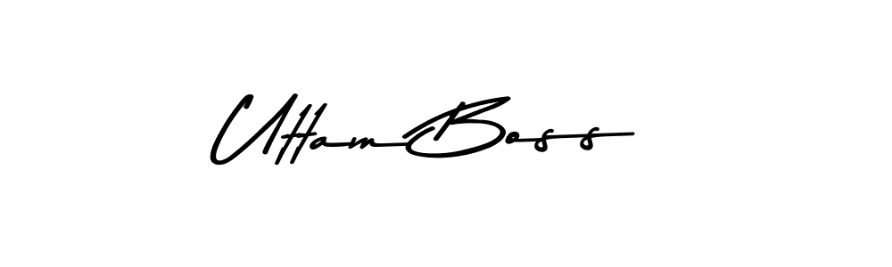 How to Draw Uttam Boss signature style? Asem Kandis PERSONAL USE is a latest design signature styles for name Uttam Boss. Uttam Boss signature style 9 images and pictures png