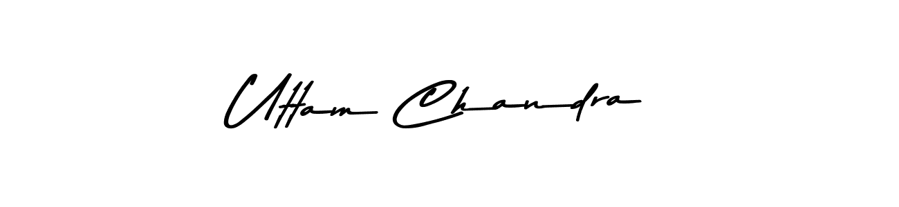 if you are searching for the best signature style for your name Uttam Chandra. so please give up your signature search. here we have designed multiple signature styles  using Asem Kandis PERSONAL USE. Uttam Chandra signature style 9 images and pictures png