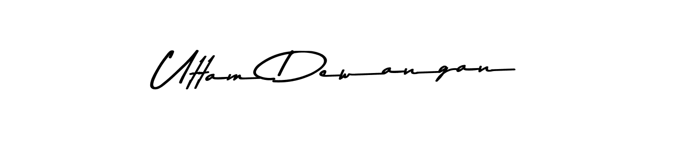 Also You can easily find your signature by using the search form. We will create Uttam Dewangan name handwritten signature images for you free of cost using Asem Kandis PERSONAL USE sign style. Uttam Dewangan signature style 9 images and pictures png