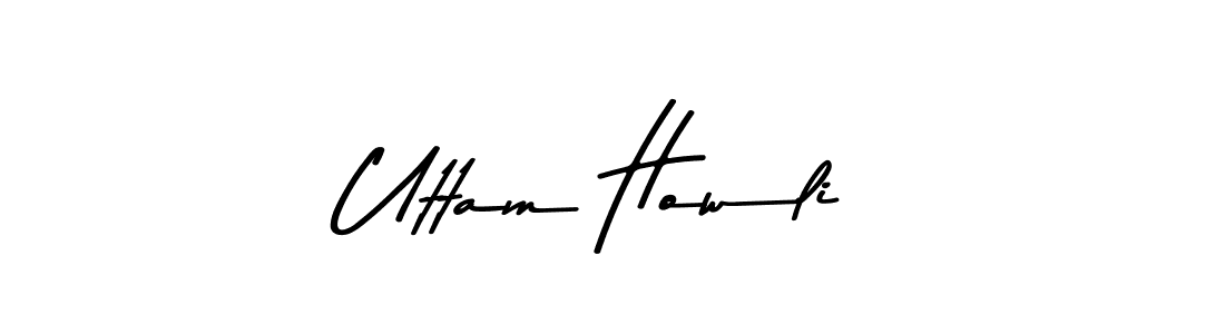 Make a beautiful signature design for name Uttam Howli. Use this online signature maker to create a handwritten signature for free. Uttam Howli signature style 9 images and pictures png