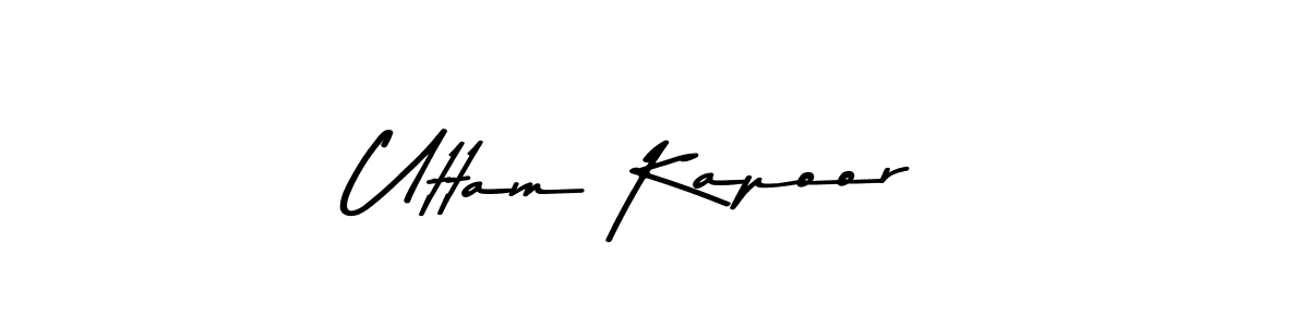Also we have Uttam Kapoor name is the best signature style. Create professional handwritten signature collection using Asem Kandis PERSONAL USE autograph style. Uttam Kapoor signature style 9 images and pictures png