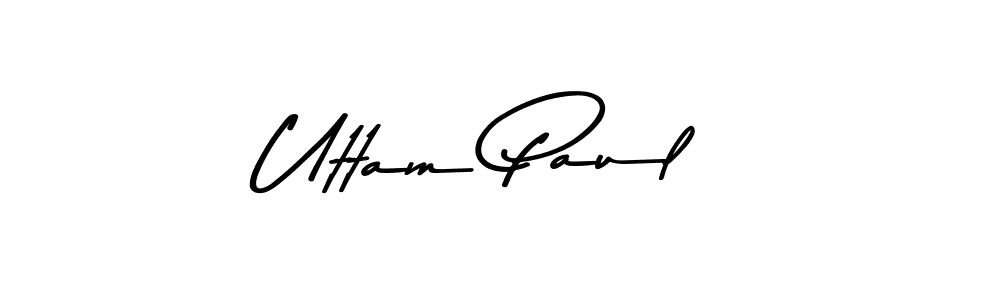 if you are searching for the best signature style for your name Uttam Paul. so please give up your signature search. here we have designed multiple signature styles  using Asem Kandis PERSONAL USE. Uttam Paul signature style 9 images and pictures png