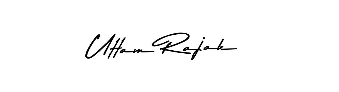 Design your own signature with our free online signature maker. With this signature software, you can create a handwritten (Asem Kandis PERSONAL USE) signature for name Uttam Rajak. Uttam Rajak signature style 9 images and pictures png