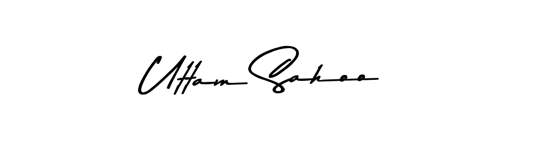 The best way (Asem Kandis PERSONAL USE) to make a short signature is to pick only two or three words in your name. The name Uttam Sahoo include a total of six letters. For converting this name. Uttam Sahoo signature style 9 images and pictures png