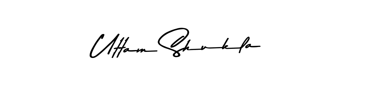 You should practise on your own different ways (Asem Kandis PERSONAL USE) to write your name (Uttam Shukla) in signature. don't let someone else do it for you. Uttam Shukla signature style 9 images and pictures png