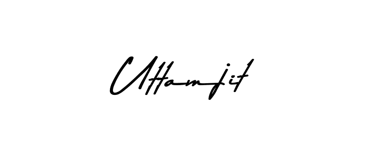 Also we have Uttamjit name is the best signature style. Create professional handwritten signature collection using Asem Kandis PERSONAL USE autograph style. Uttamjit signature style 9 images and pictures png