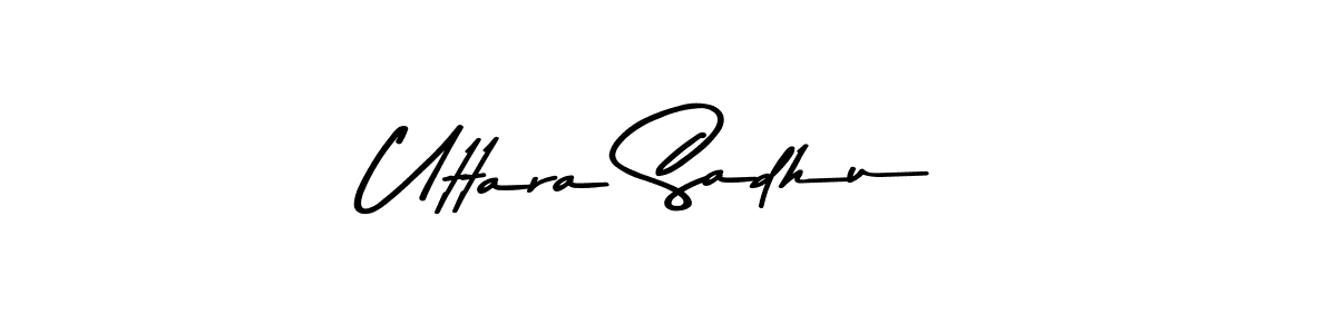 This is the best signature style for the Uttara Sadhu name. Also you like these signature font (Asem Kandis PERSONAL USE). Mix name signature. Uttara Sadhu signature style 9 images and pictures png