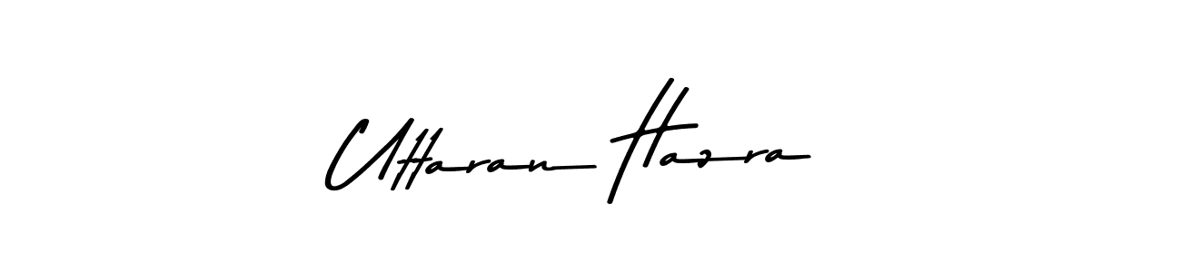 Make a short Uttaran Hazra signature style. Manage your documents anywhere anytime using Asem Kandis PERSONAL USE. Create and add eSignatures, submit forms, share and send files easily. Uttaran Hazra signature style 9 images and pictures png