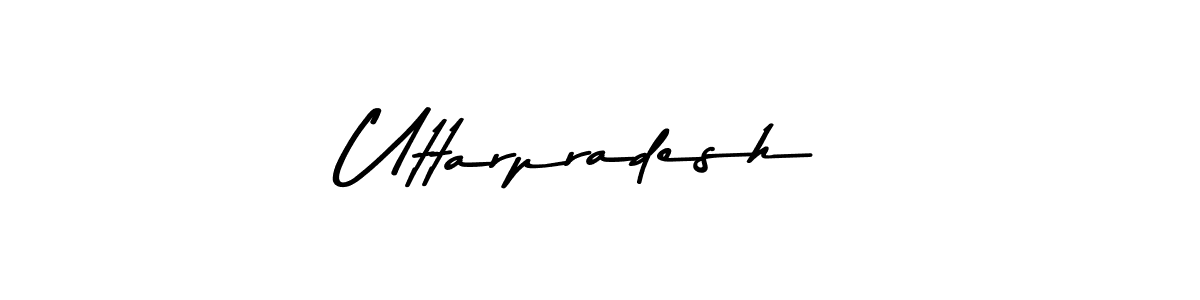 Similarly Asem Kandis PERSONAL USE is the best handwritten signature design. Signature creator online .You can use it as an online autograph creator for name Uttarpradesh. Uttarpradesh signature style 9 images and pictures png