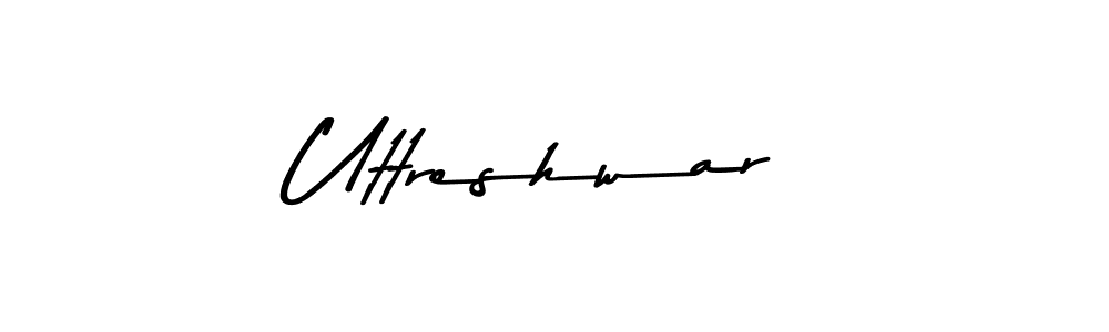 Here are the top 10 professional signature styles for the name Uttreshwar. These are the best autograph styles you can use for your name. Uttreshwar signature style 9 images and pictures png