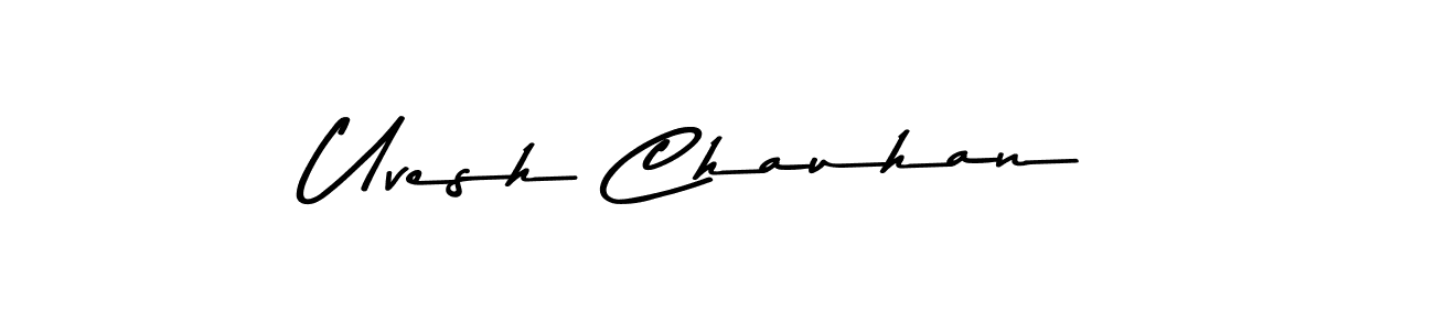 Similarly Asem Kandis PERSONAL USE is the best handwritten signature design. Signature creator online .You can use it as an online autograph creator for name Uvesh Chauhan. Uvesh Chauhan signature style 9 images and pictures png