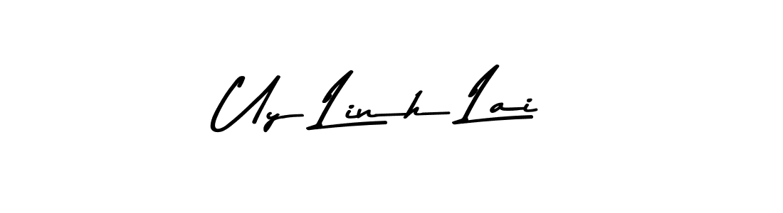 How to make Uy Linh Lai signature? Asem Kandis PERSONAL USE is a professional autograph style. Create handwritten signature for Uy Linh Lai name. Uy Linh Lai signature style 9 images and pictures png