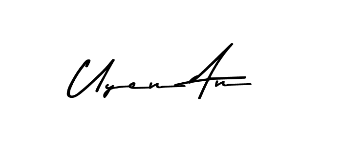 Once you've used our free online signature maker to create your best signature Asem Kandis PERSONAL USE style, it's time to enjoy all of the benefits that Uyen An name signing documents. Uyen An signature style 9 images and pictures png