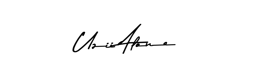 Also You can easily find your signature by using the search form. We will create Uzii Alone name handwritten signature images for you free of cost using Asem Kandis PERSONAL USE sign style. Uzii Alone signature style 9 images and pictures png