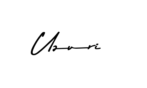 Create a beautiful signature design for name Uzuri. With this signature (Asem Kandis PERSONAL USE) fonts, you can make a handwritten signature for free. Uzuri signature style 9 images and pictures png