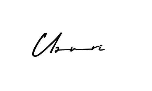 Create a beautiful signature design for name Uzuri. With this signature (Asem Kandis PERSONAL USE) fonts, you can make a handwritten signature for free. Uzuri signature style 9 images and pictures png