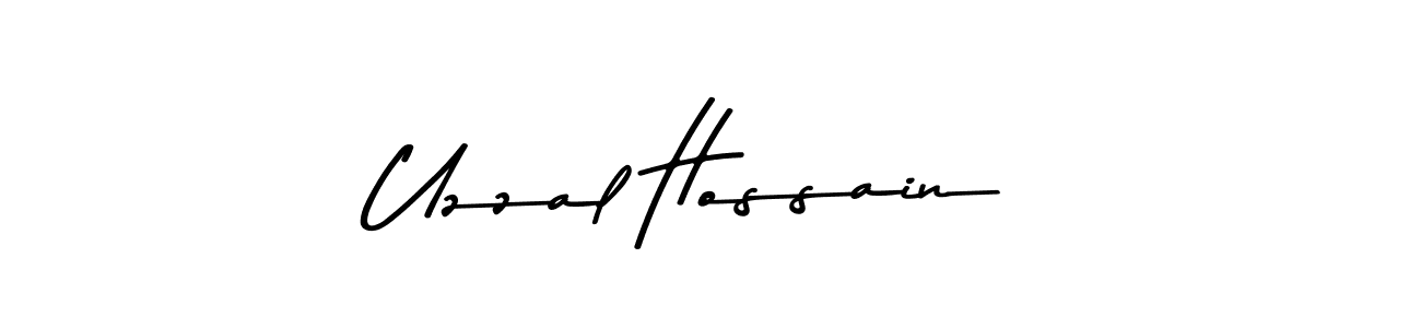 Here are the top 10 professional signature styles for the name Uzzal Hossain. These are the best autograph styles you can use for your name. Uzzal Hossain signature style 9 images and pictures png