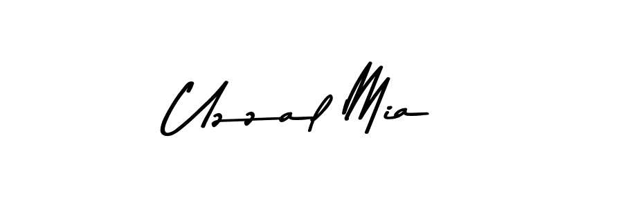 How to make Uzzal Mia signature? Asem Kandis PERSONAL USE is a professional autograph style. Create handwritten signature for Uzzal Mia name. Uzzal Mia signature style 9 images and pictures png