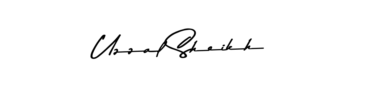 Uzzal Sheikh stylish signature style. Best Handwritten Sign (Asem Kandis PERSONAL USE) for my name. Handwritten Signature Collection Ideas for my name Uzzal Sheikh. Uzzal Sheikh signature style 9 images and pictures png