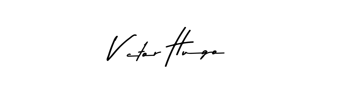 if you are searching for the best signature style for your name Víctor Hugo. so please give up your signature search. here we have designed multiple signature styles  using Asem Kandis PERSONAL USE. Víctor Hugo signature style 9 images and pictures png