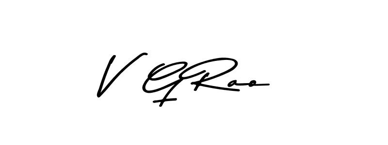 This is the best signature style for the V  G Rao name. Also you like these signature font (Asem Kandis PERSONAL USE). Mix name signature. V  G Rao signature style 9 images and pictures png