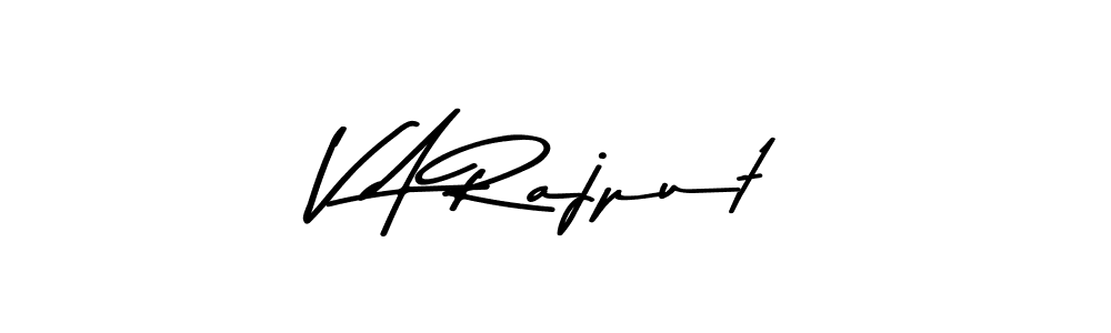if you are searching for the best signature style for your name V A Rajput. so please give up your signature search. here we have designed multiple signature styles  using Asem Kandis PERSONAL USE. V A Rajput signature style 9 images and pictures png
