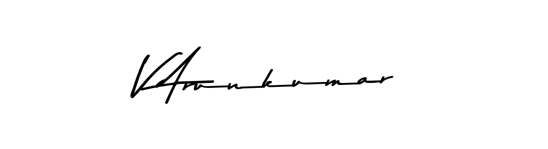 Similarly Asem Kandis PERSONAL USE is the best handwritten signature design. Signature creator online .You can use it as an online autograph creator for name V Arunkumar. V Arunkumar signature style 9 images and pictures png