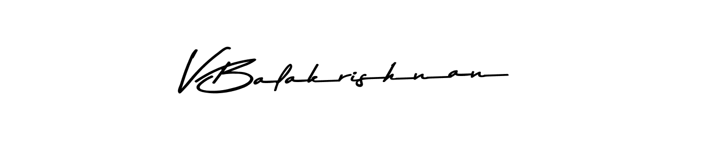 Also You can easily find your signature by using the search form. We will create V Balakrishnan name handwritten signature images for you free of cost using Asem Kandis PERSONAL USE sign style. V Balakrishnan signature style 9 images and pictures png