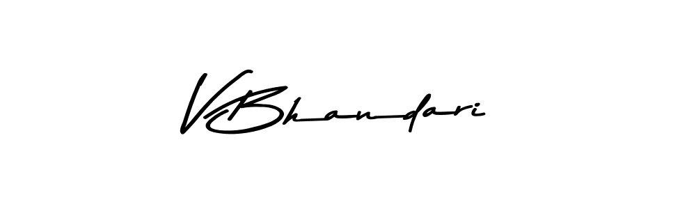 if you are searching for the best signature style for your name V Bhandari. so please give up your signature search. here we have designed multiple signature styles  using Asem Kandis PERSONAL USE. V Bhandari signature style 9 images and pictures png