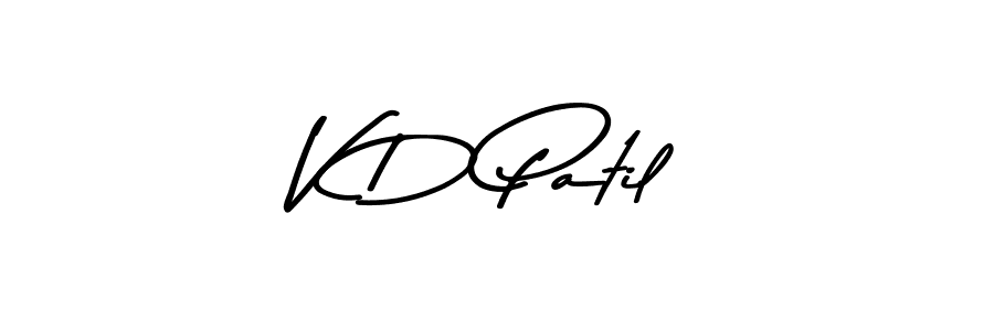 This is the best signature style for the V D Patil name. Also you like these signature font (Asem Kandis PERSONAL USE). Mix name signature. V D Patil signature style 9 images and pictures png